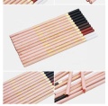 12pcs/4 warna pensil lukisan pastel berwarna arang berwarna