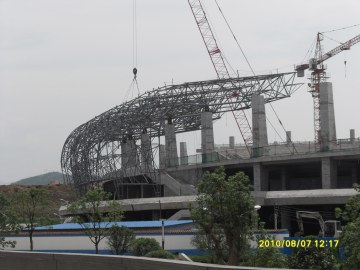 Pipe Truss Project of Chongqing Nanchuan Gymnasium