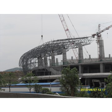 Proyecto de armadura de tuberías del gimnasio Nanchuan de Chongqing