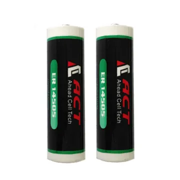 AA Size Lithium lisocl2 Battery ER14505 3.6V 2700mah