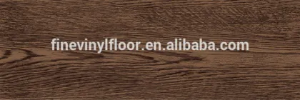 Elastic wear-resitsting PVC floor plank made in china