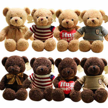 Wholesale Kawaii Teddy Bear Plush Animals for Valentine's Day Gifts