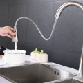 Satu pemegang Pull Down Dual Function Faucet Dapur