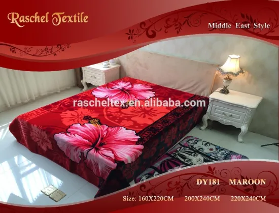 100 Polyester Korean Style Mink Royal Blanket Wholesale