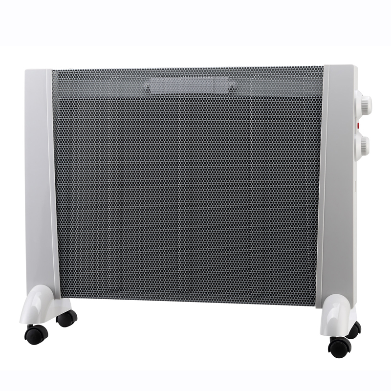 1500W Micathermic Flat-Panel Heater, Movable Silent Energy-Saving Space Mica Heater