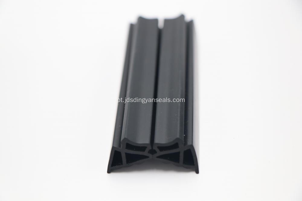 Projetado EPDM Solid Hollow Glass Rubber Vocal Strip