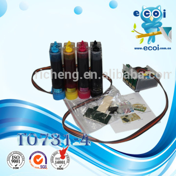 Superior quality! Refillable cartridge for printer CX4900, ciss ink system for printer CX4900, CISS T0731 T0732 T0733 T0734