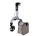 Składany deluxe 3 koła aluminiowa rollator