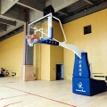 FIBA Approved Portable Folded Basketball Hoop Stand