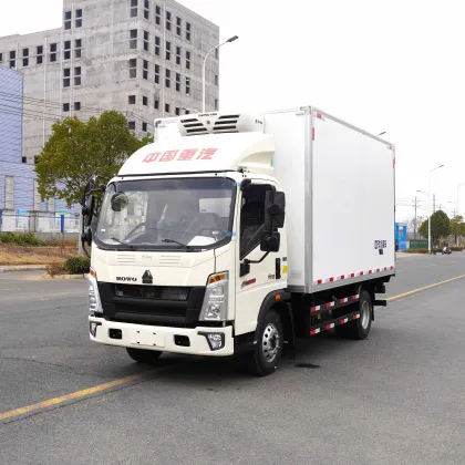 Sinotruk HOWO Hanjiang Refrigerated Truck with 160 Horsepower