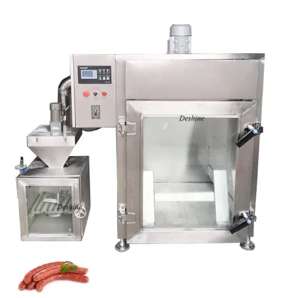 Commercial Smoker Meat Smoke Machine - 500 kg Batch Bacon Smoke Oven Sausage Smokehouse Fish Smoker