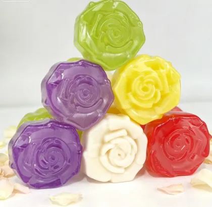 Rose handmade essential oil soap facial cleansing essential oil soap moisturizing
