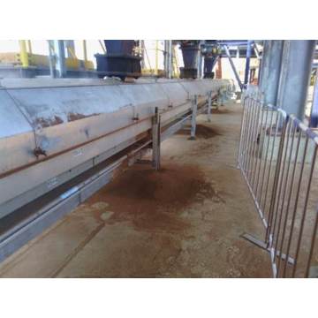 Modular Belt Conveyor untuk Debu Bijih Besi