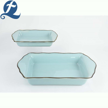 Rectangular Irregular Phnom Penh Porcelain Bakeware