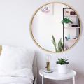 20 Inch Gold Round Bathroom Mirror