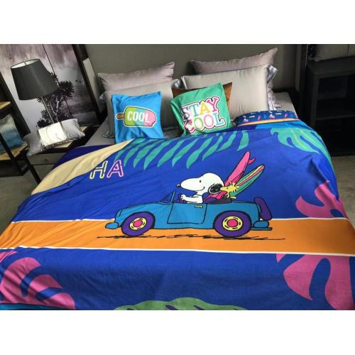 children living room set Parent-Child Soft Print Lightweight Comforter Cover sets Factory