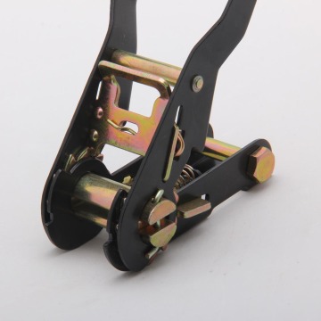 Preço de fábrica Preto Spray-paint Ratchet Buckle tie Down