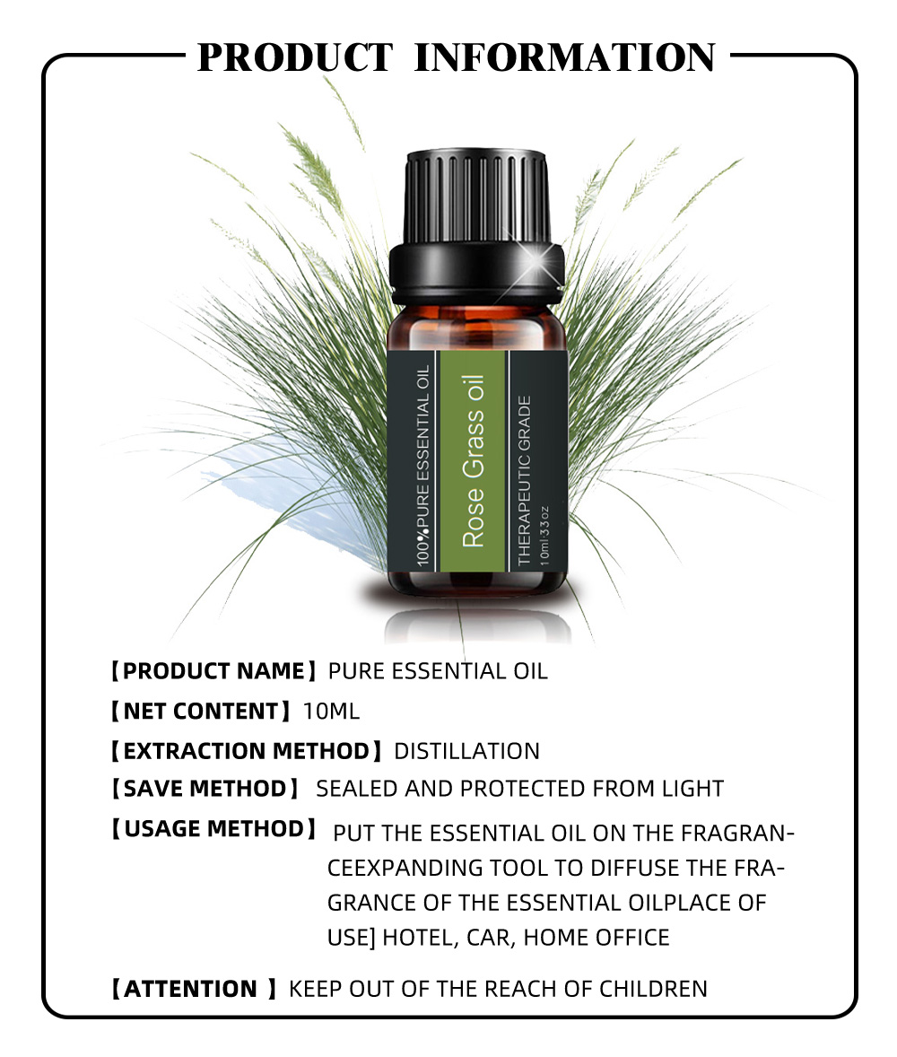 supply Palmarosa Essential Oil Natural Rosegrass Oil