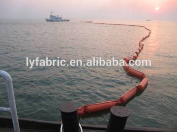 inflatable oil containment boom pvc tarp