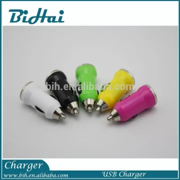 colored mini usb for iphone 6 car charger