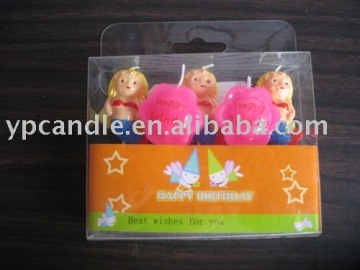 Mermaid & flower candle