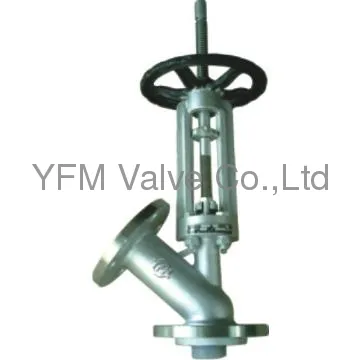 Upword stretched bleeder discharge globe valve supplier