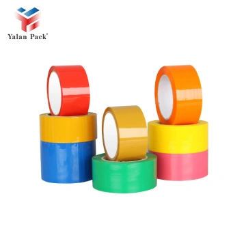 Color Tape Red/Yellow/Blue/Green/Pink/White/Tan/Brown Factory Carton  Sealing Color BOPP Sealing Waterproof Packing Tape Wholesale Sealing Tape  Wholesales - China Color Tape, Packing Tape