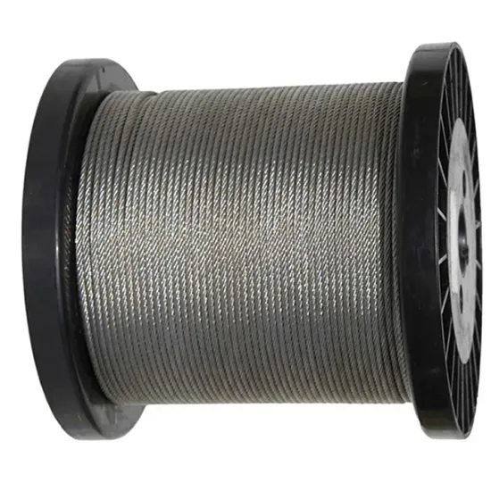 High-Strength 7x37 Stainless Steel Wire Rope