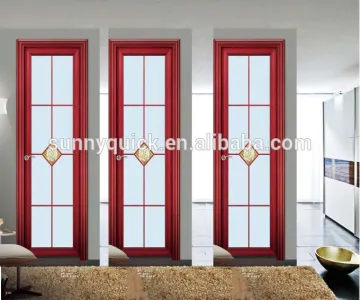 aluminium casement doors with grill design french door