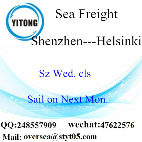 Shenzhen Port LCL Consolidation naar Helsinki