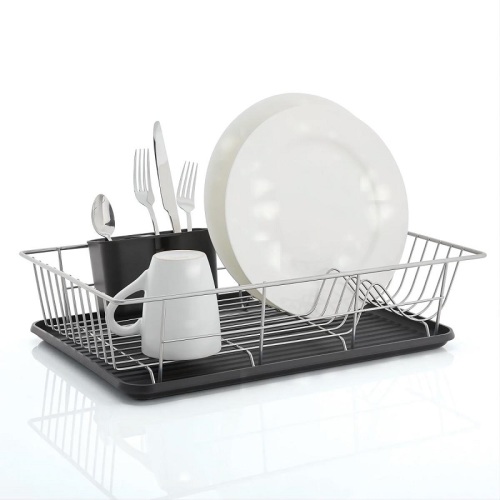 Small Kitchen Drainer Lightweight Dish Drying Rack For Kitchen Supplier