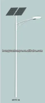 two solar panel led street lighting