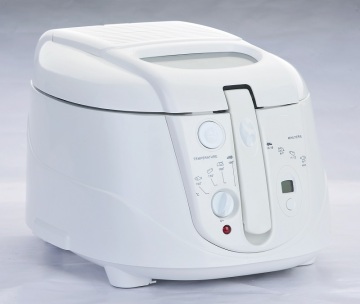 Custom OEM Factory 2.5L Digital Timer Electric Deep Fryer with Non-Stick Surface for Home Use
