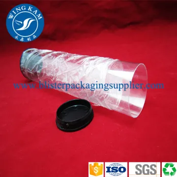 Extrusion Tube Packaging Hard Black Lid for Hair Extension