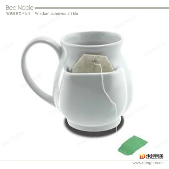 New arrival ceramic tea bag mug