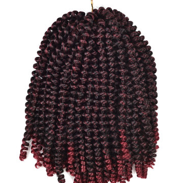 Alileader Spring Twist 8 Inches Beauty Colorful New Product Crochet Braids Twist Hair For Black Women