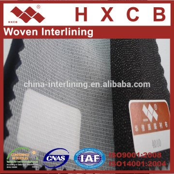 100% Polyester Washable Woven Fusing Interlining & Linings Fusible Fabric