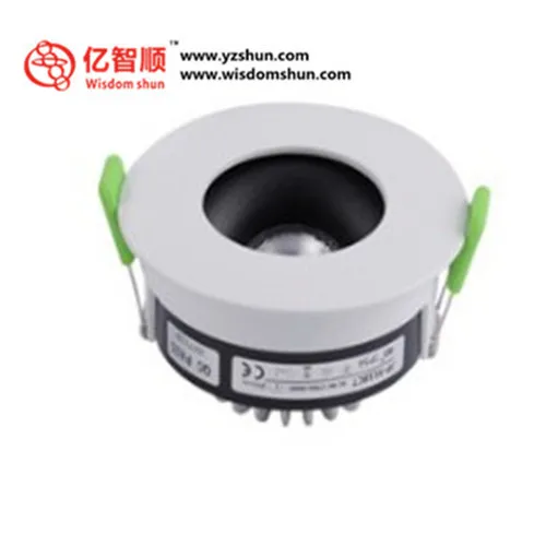 Patent spring clips cob ceiling lighting led downlight with CE