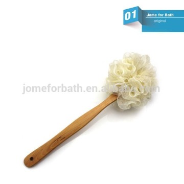 Hot Selling Long Handle Bath Mesh Sponge