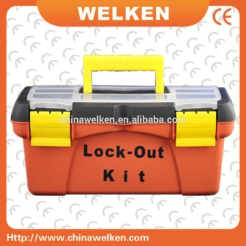 CE approved ,BD-8773 safety lockout station for locks, lock-out kit