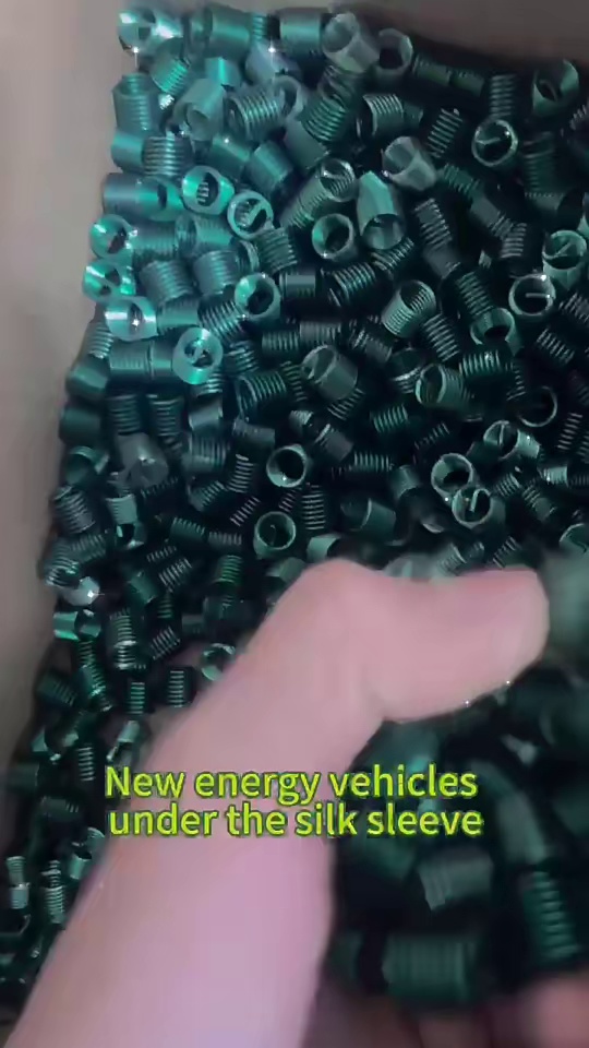 Customizable New Energy-Efficient Stainless Steel Screw Sleeve Non-Standard Tooth Dyeing Support Fasteners Product