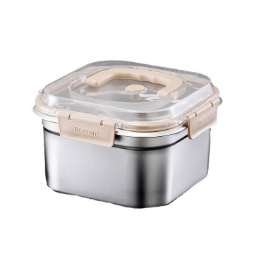 Boîte à lunch robuste et sécurisée en acier pour les enfants - Nouveau Caja de Almuerzo Lonchera de Acero inoxydable