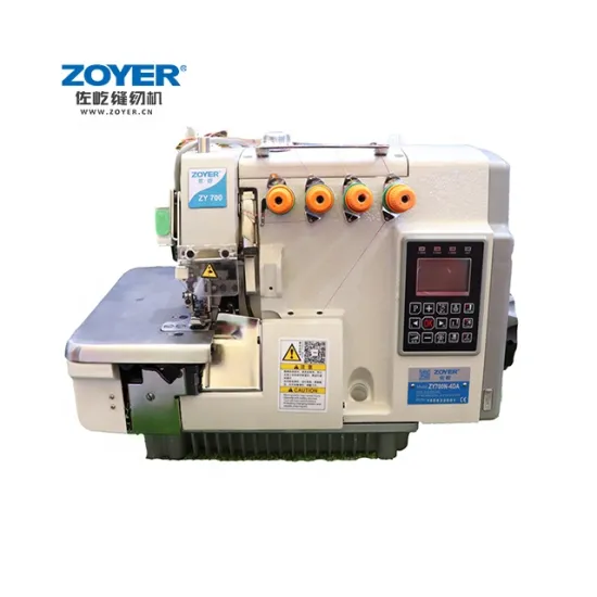 ZY700N-4DA 4-Thread Industrial Overlock Sewing Machine - New Hi-Tech Design