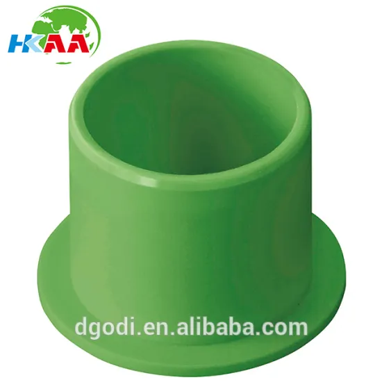 customized green plastic bushings plastic bushing mould made from renewable materials