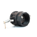 Black camlock coupling types D to garden hose