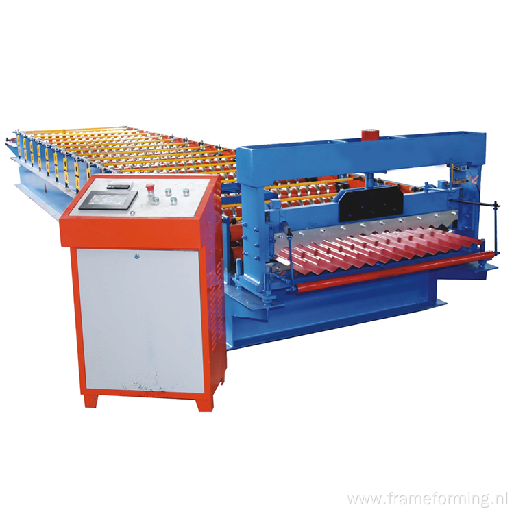 Corrugated Profile 13/3 (for roofing and cladding) round wave roofing sheet machine