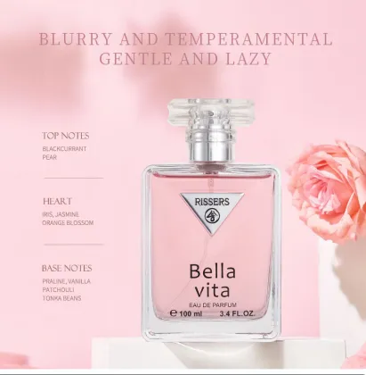100ml RISSERS BELLA VITA Women's Eau DE Parfum