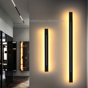 Nordic Modern Aluminium extérieur suspendu mural suspendu