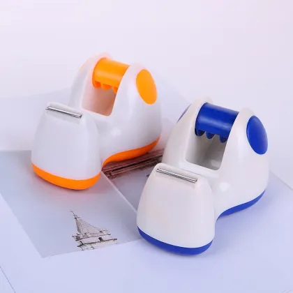 Colorful Mini Office Plastic Tape Dispenser