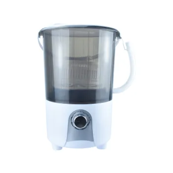 Compact, Detachable UV Blue Light Semi-Automatic Single Drum Laundry Washing Machine with Dehydration Basket
